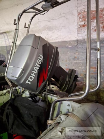 Łódź AVA RIB 390 z silnikiem zaburtowym Tohatsu MD40 EPTOL (moc 29,4 kW) na p-pie 1-os. Neptun NB 7-17 